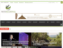 Tablet Screenshot of notiregional.com